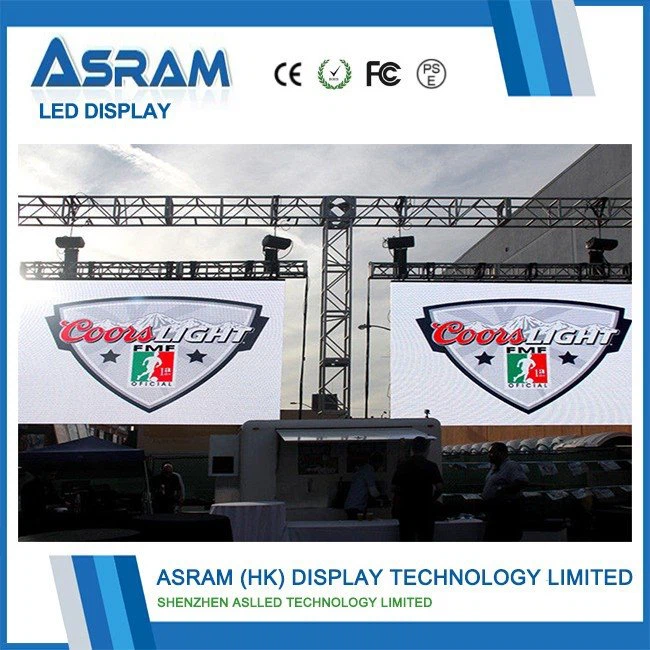 hanging led video wall display