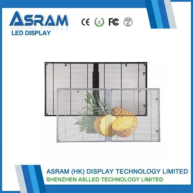 تبلیغات صفحه نمایش شفاف LED HD
