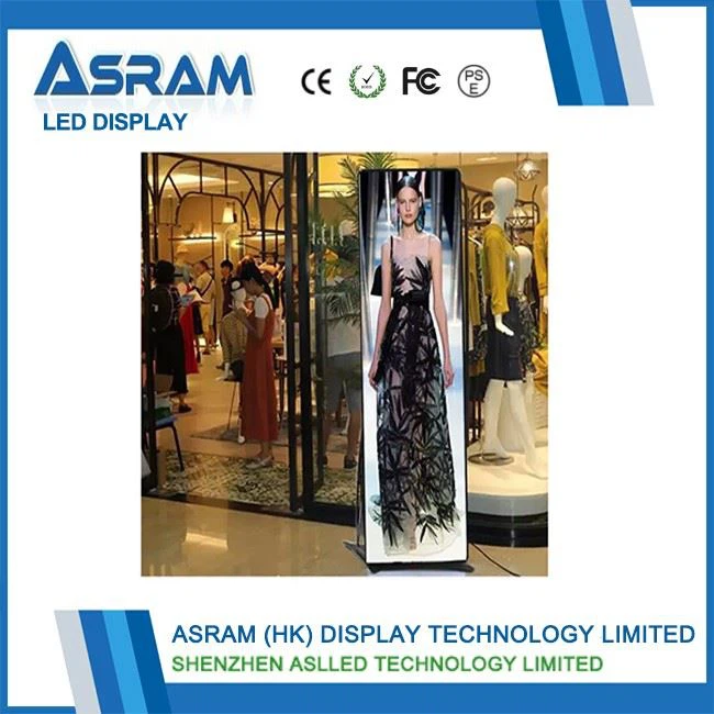 P2.5 Portable Floor Standing Led Poster Display