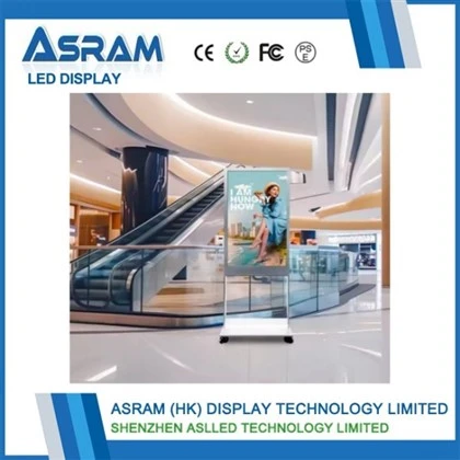 صفحه نمایش پوستر LED با روشنایی بالا P2.5-P5 صفحه نمایش تبلیغات هوشمند داخلی